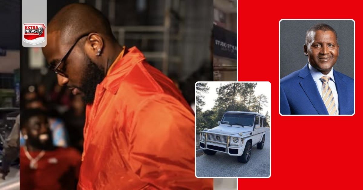 Davido Says Dangote Still Drives 2005 G-Wagon Despite Wealth.