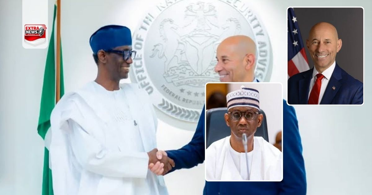 Ribadu Meets US Envoy to Deepen Nigeria Security Cooperation.